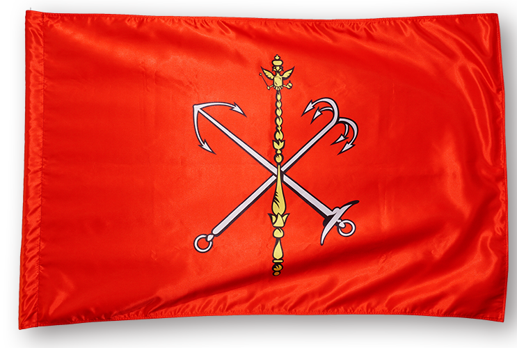 Фото флага С. Петербурга для подарка