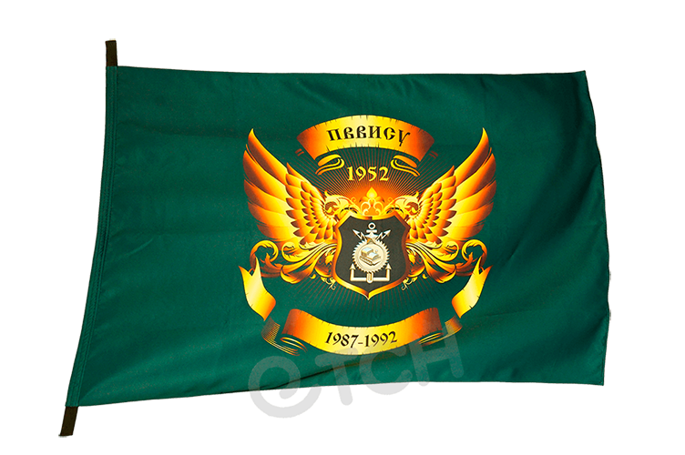 Фасадный флаг из ткани Блэк Аут