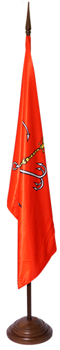 Напольный флаг двухслойный