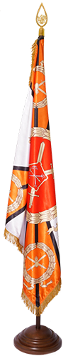 Напольный флаг с бахромой