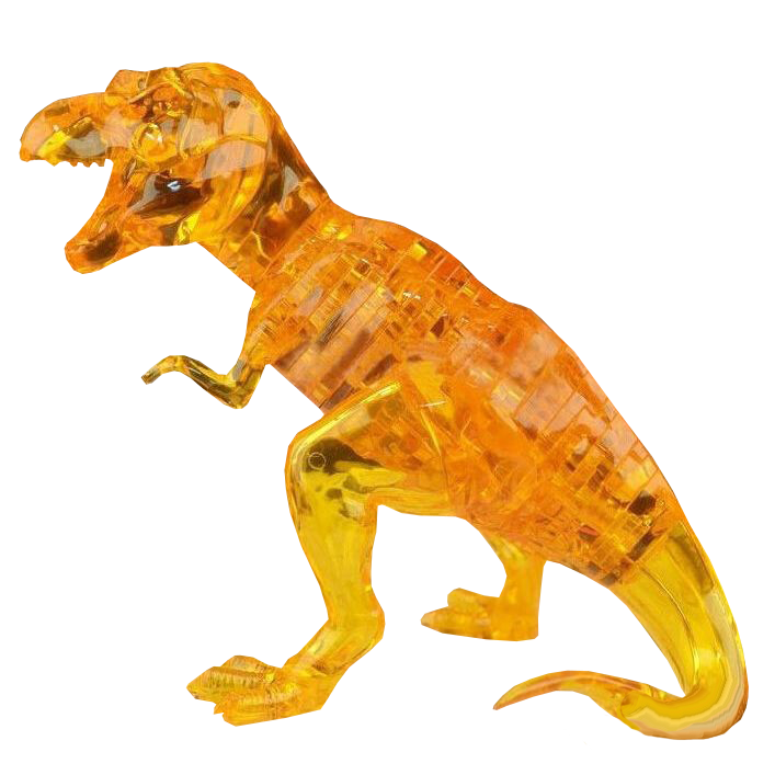 Стеклянный 3D пазл диназавр